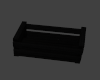 Blk Empty Wodden Crate