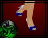 Silver stilettos w/bow