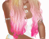 6v3| Pink Blond Dol Hair