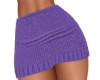 Purple Knit Skirt