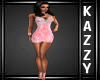 }KC{ Pink Dress Short