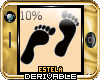 *E* M/F 10% Foot Scaler