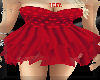 Jr Red chiffon Dress