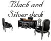 ~Black and Silver Desk