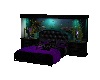 Gothic Purple Aqua Bed 