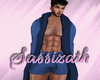 Silk Blue Robe