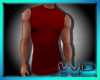 (W) Dry Fit Red Tank
