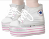 All Star White Pink