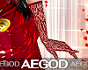 Ⲁ𝓖 Velvet Red Glove