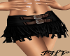 PHV Skirt w/Belt Black