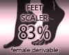 Foot Scale Size 83%