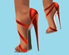 Chloe Heart Heels Red