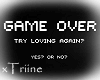 {T} Game Over #1 WallQuo