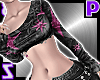 Riot Star Crop/ Pink