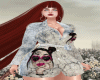 MxU-Blazer dress marble