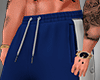 ! Snap Track Pants Blue