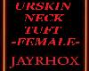 URSKIN NECK TUFT -FEM
