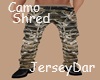 Camo Shredded Jeans