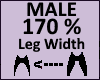 Leg Thigh Scaler 170%