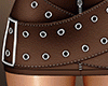 BROWN BELT SKIRT