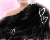 Blk Fluffy Fur
