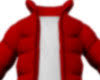 Red Puffer Jacket M