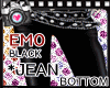 Pl*EMO BLACK JEAN::