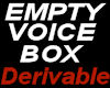 emtpy voice/music box