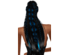 blue and black hair
