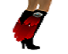 KK)DARS RED FEATHER BOOT