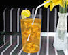 !Glass Iced tea w/lemon
