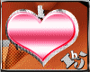 Pink Heart Earrings