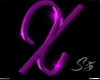 IO-X-Pink Letter Sparkle