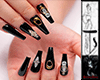 Ts Black & Gold Nails 65
