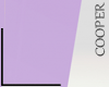 !A pastel lilac wall