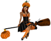 Pumpkin Dolly Broom