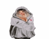 hoodie gris Mamzelle