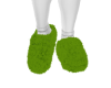 M Shoes Fuzzy green