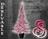 Pink Christmas Tree Ani
