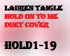 lauren taigle hold cover