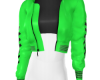 Green neon top F