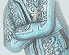 blue.
