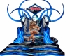blue flame throne