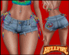 Tye Die  & Denim Shorts