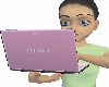 vaio pink laptop