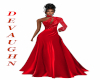 VICCI RED SHINE GOWN