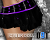 D|CyberDoll Skirt Purple