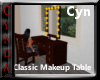 Classic Makeup Table