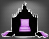 Purple and Black Throne