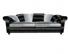 blk/silver couch